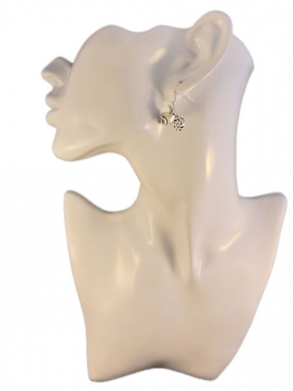 Preview: Traktor Ohrringe Vintage Optik Bauer Acker